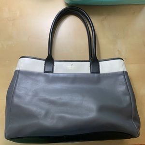 Kate Spade Nicola Twistlock medium two toned bag